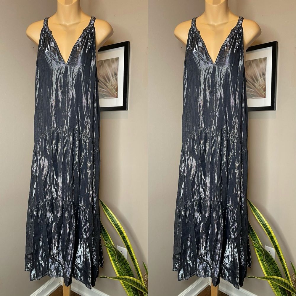 Anthropologie Jorja Tiered Midi Dress - Picture 4 of 7